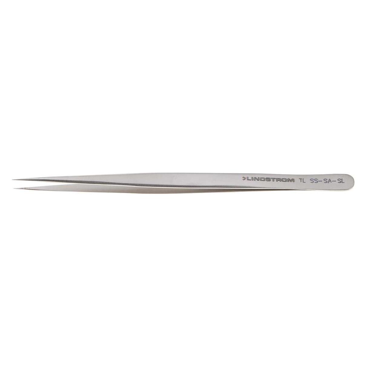Bahco Hochpräzisionspinzette aus Edelstahl Typ SS mit sehr scharfen und feinen Spitzen, 140mm (TL SS-SA SL)