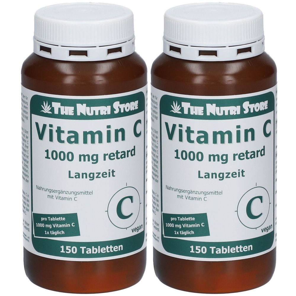 Vitamin C 1000 mg retard Langzeit Tabletten 2x 2x150 St
