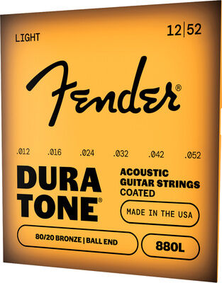 Fender 880L 80/20 Coated 12-52