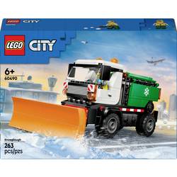 LEGO CITY 60490 LEGO® CITY Schneepflug (60490); Spielzeugauto mit Minifigur