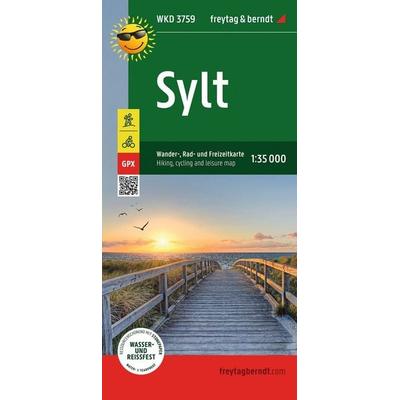 freytag & berndt Wanderkarte WKD 3759 Sylt 1:35.000, Sonstige von , KOMPASS Freytag & Berndt, 978-3-7079-1899-1