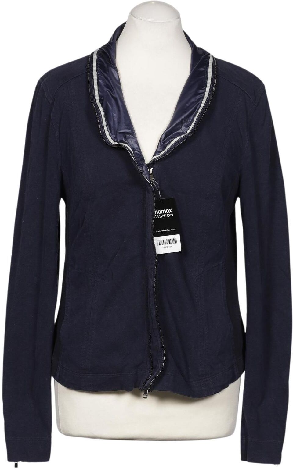 Cain Damen Blazer, Marineblau, Gr. EU 40 (Marc Cain N4), Baumwolle - Second Hand