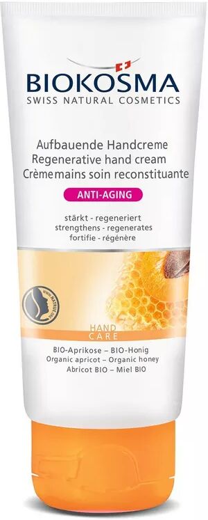 Biokosma - 50ml Aprikose Honig, Aufbauende Handcreme, 50 ml, Multicolor