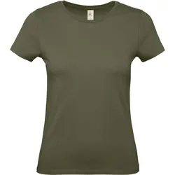 B&C Damen T-Shirt #E150 TW02T urban khaki XL