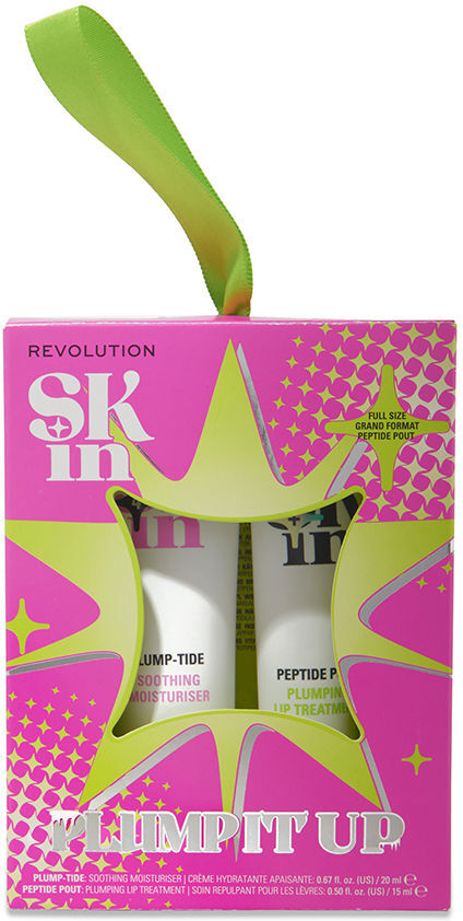 Revolution Skincare Plump It Up Crema Hidratante Estuche 2 pz