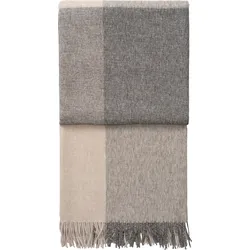 Blocks Decke 130 x 190 cm, beige-grau