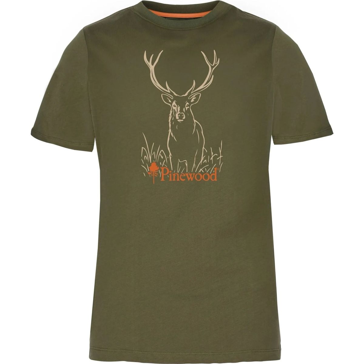 Pinewood Red Deer Women T-shirt green-26 (777) S 1-34520777005