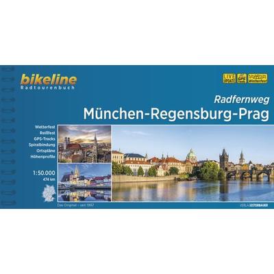 München-Regensburg-Prag Radfernweg, Gebundene Ausgabe von Esterbauer Verlag, Esterbauer, 978-3-85000-905-8