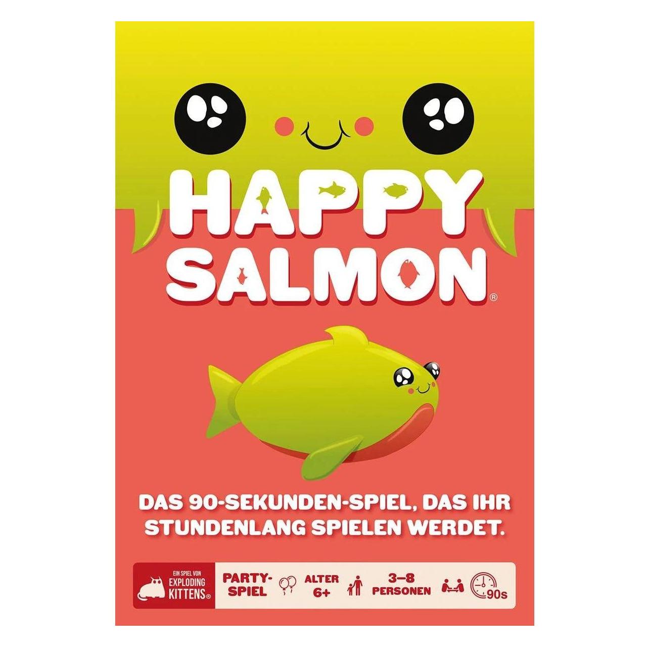 Asmodée Happy Salmon (Deutsch, 3 - 8 Spieler) (EXKD0026)