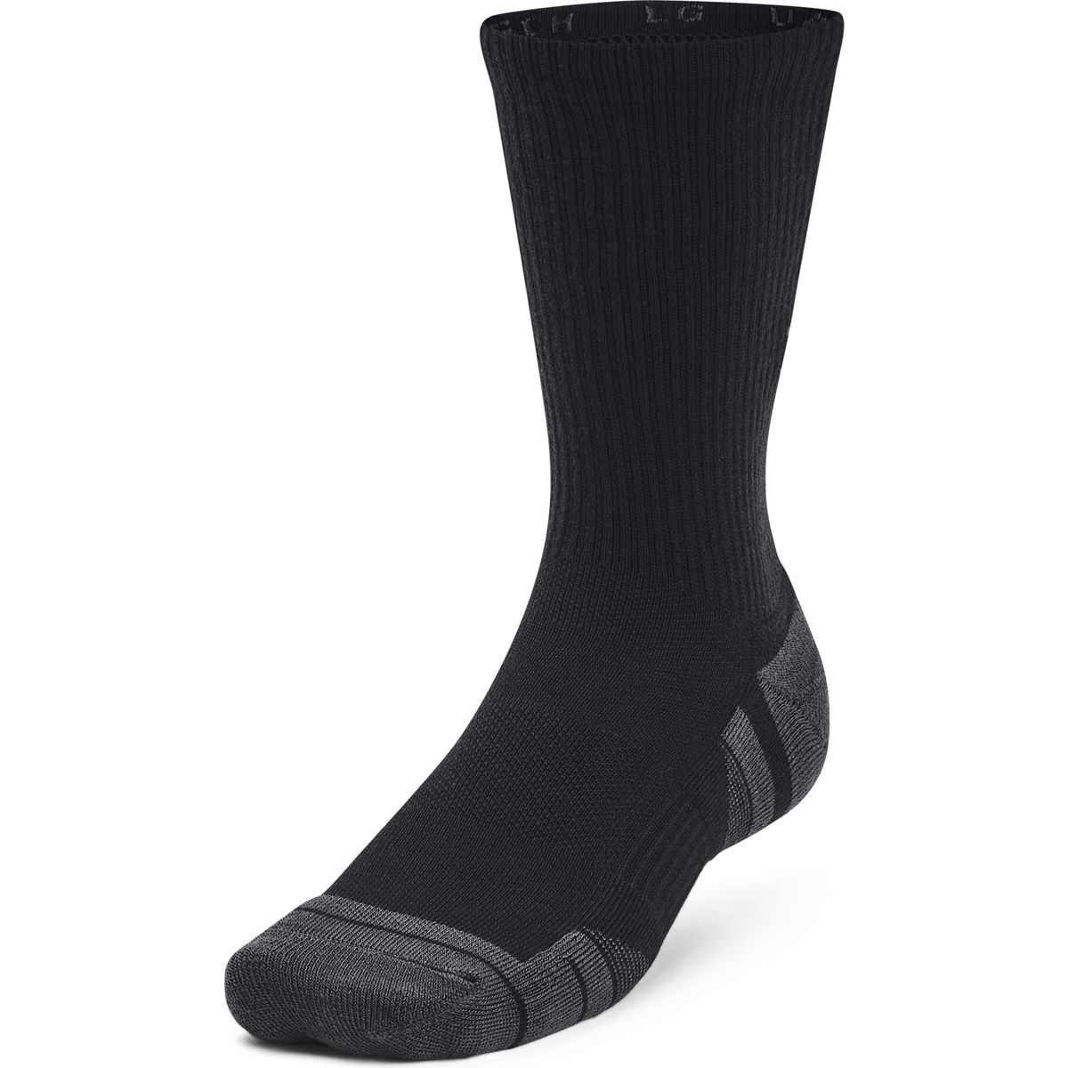 Under Armour Performance Tech 3pk Crew black jet gray (001) L 1379512-001-LG