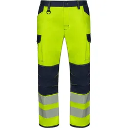 Velilla, Arbeitshose, Flexibles Arbeitsarbeiten mit Knieschonern und reflektierenden Streifen (S)