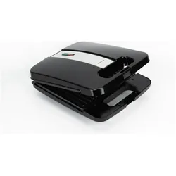 Huslog 4-Slot Panini Maker HUS1030, Kontaktgrill, Schwarz