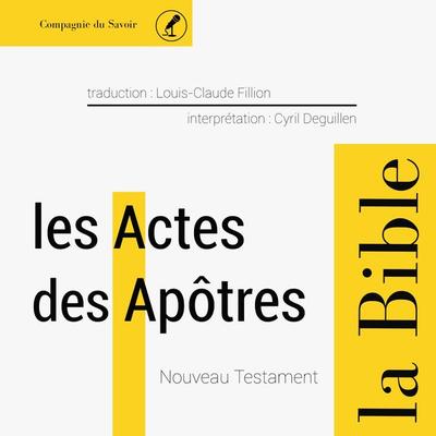 Actes des Apôtres - Anonymous, Audio, 9782821108981
