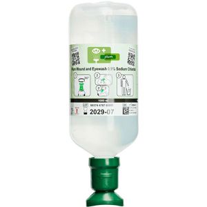 Plum Augenspülung sterile, Augenspülflasche, NaCl, 1000 ml