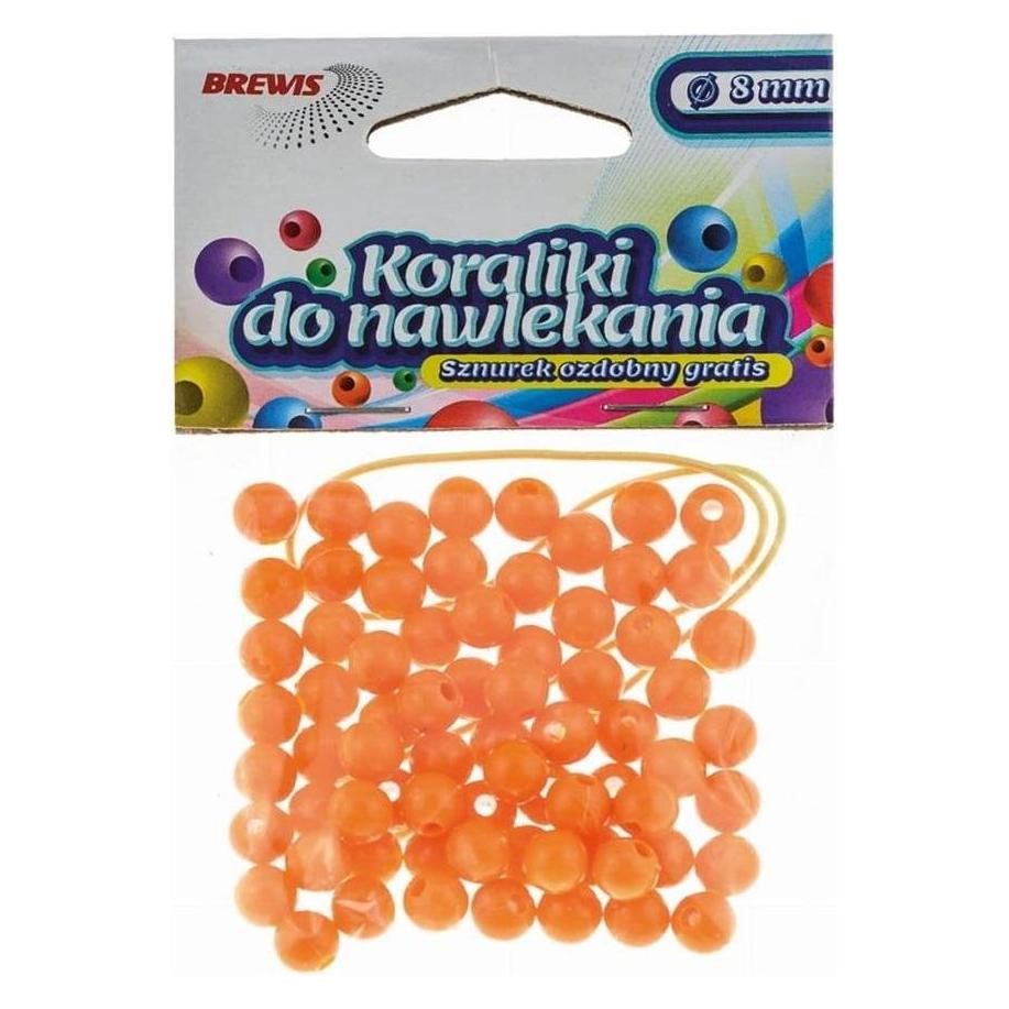 Brewis Gold-Fädelperlen + Schnur 8mm 16g (47593442)