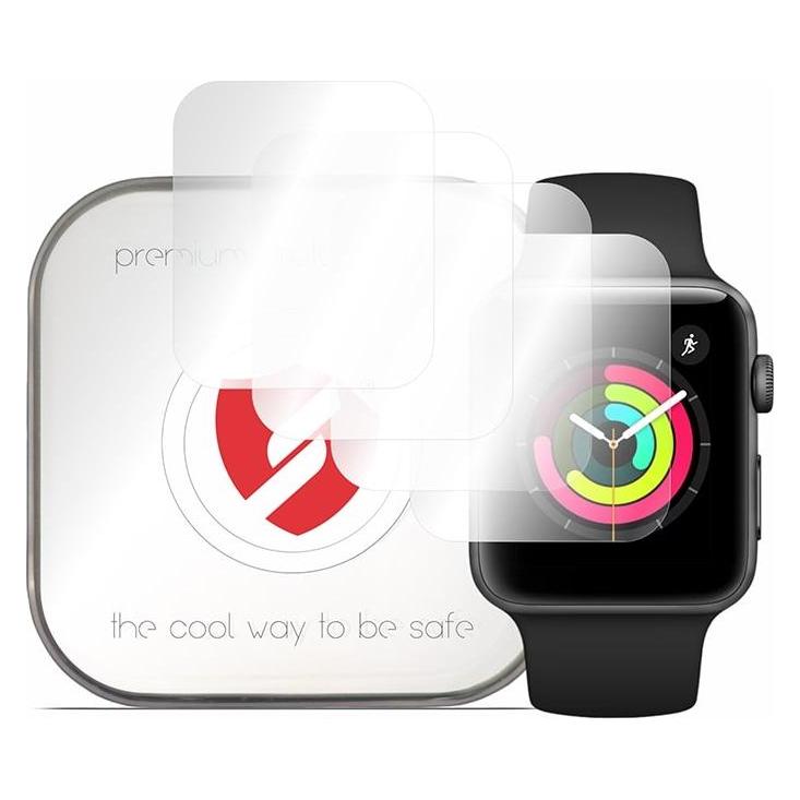 Smart Protection - Premium Classic (4 pack) - Apple Watch 1 / 2 / 3 (42mm) - Clear (56363536)