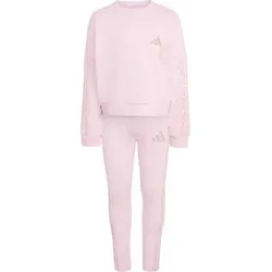 ADIDAS Kinder Sportanzug SET, , ANIMALPRINT, Größe 110 in Pink Pink
