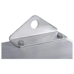 Rittal Wandbefestigungswinkel RAL7035 PK=4Stck