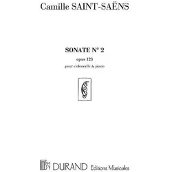 Sonate fa majeur op.123,2 pour violoncelle et piano, Fachbücher von Camille Saint-Saens