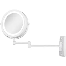 Cimi, Kosmetikspiegel, Gillian Jones - Double-sided wall mirror - White - 17.5 cm
