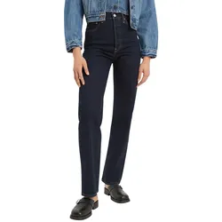 Levis Ribcage Jeans in Rinse-Waschung mit voller Länge-W24 / L32