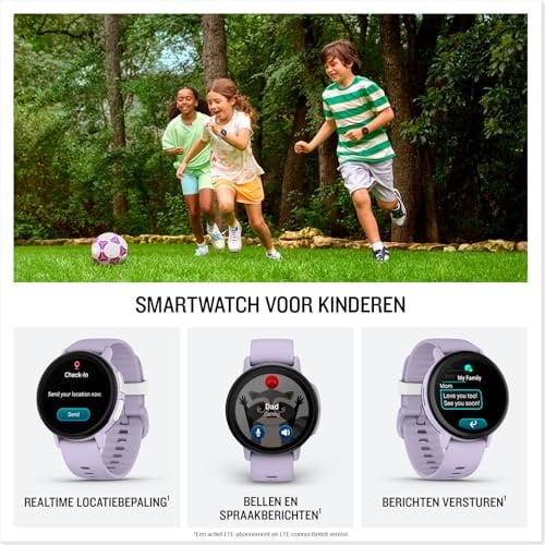 Garmin Bounce 2 Smartwatch met GPS en Cellular - Paars