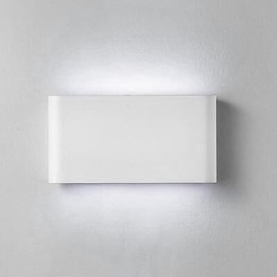 Friendly Fresh Finds Modern LED Wall Light Waterproof Outdoor Wall Lamp For Home Garden cool White Light white