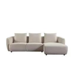 Ecksofa  Vaike ¦ beige ¦ Maße (cm): B: 259 H: 83 T: 162.0