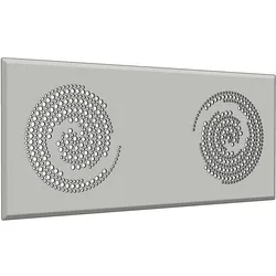 Glen Dimplex SEE Ventildoppelgitter DVG DE Circles