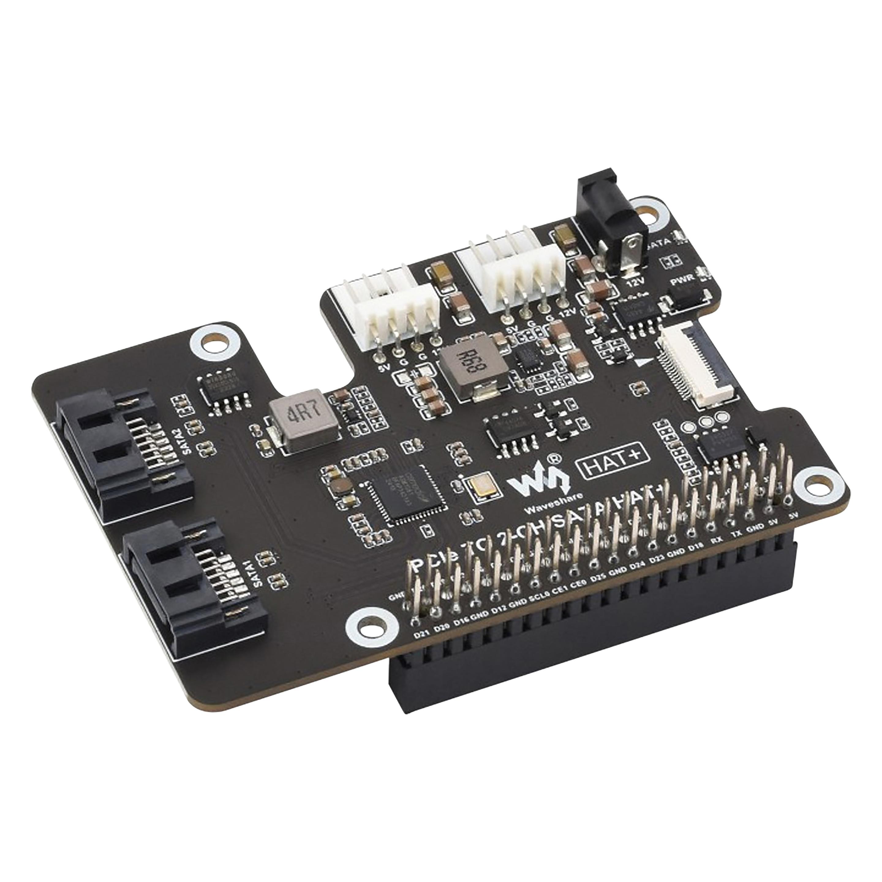 WaveShare Dual SATA Adapter for Raspberry Pi 5 (WV31882)