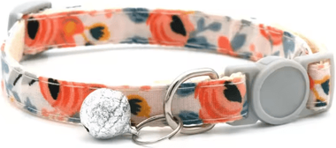 Inspire Picks Daisy Charm Adjustable Pet Bandana Collar For Cats & Small Dogs orange