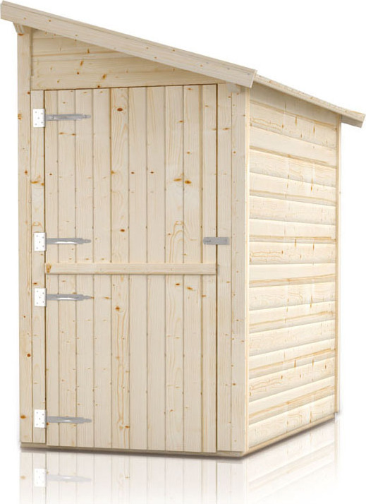 Anbauschrank "Ordnung" - Ausführung: Ordnung 2, Außenmaß mit Dach: 230 x 124 cm, Außenmaß ohne Dach: 200 x 120 cm, Innenmaß: 192 x 116 cm