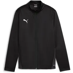 Puma, Unisex, Laufjacke, teamGOAL Training Jacket Jr (128, S), Schwarz, S, 128