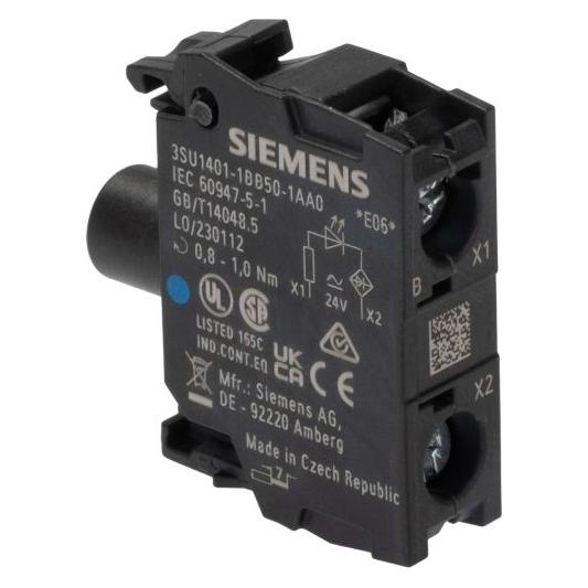Siemens LED module blue for front plate mount (3SU1401-1BB50-1AA0)