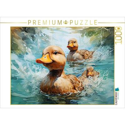 CALVENDO Puzzle Ein Motiv aus dem Kalender Alle meine Entchen | 1000 Teile Lege-Größe 64x48cm Foto-Puzzle für glückliche Stunden, Sonstige von ,
