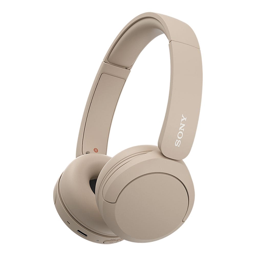 Sony WH-CH520 On-Ear Bluetooth Kopfhörer kabellos 50 h Laufzeit USB Typ-C (Cremefarben) WHCH520C.CE7