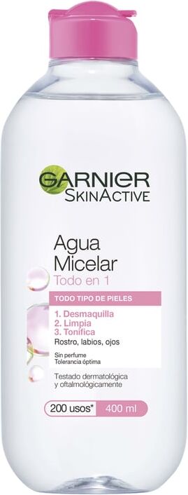 Garnier Skin Naturals Agua Micelar Tudo Em Um 400 ml