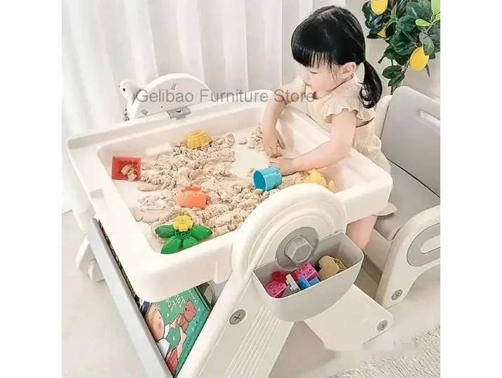 Table d'enfant, bureau d'écolier, ensemble table et chaise pour enfants, chaise de peinture diamant, fournitures scolaires, mobilier