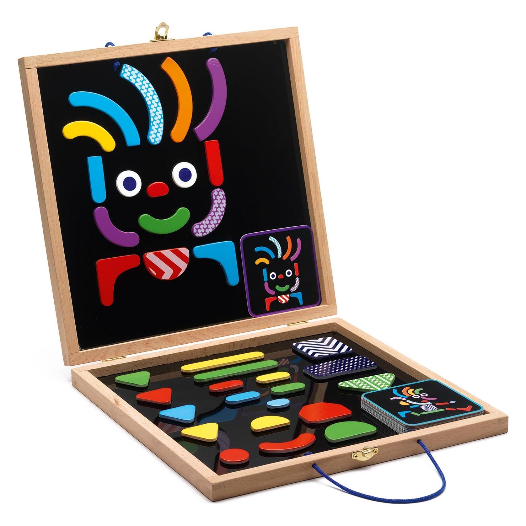 Djeco Magnete Geobonhomme (Deutsch) (5403136)