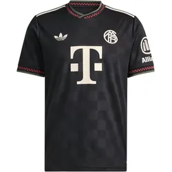 adidas Originals FC Bayern München Ausweichtrikot 2025/26 Herren KE6801 - black/halo ivory S