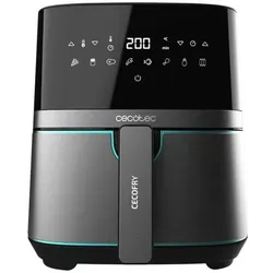 Cecotec Cecofry Full 5500 Pro, Fritteuse, Silber, Schwarz