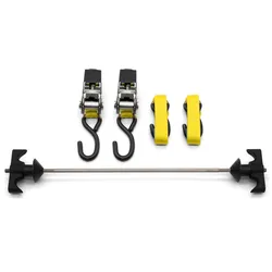 AXfix Lite Motorrad Verzurrsystem hinten, AXfix Light Gurtauswahl: Hakengurt-Set