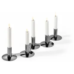 Quintett 5er Kerzenhalter zum Wenden 48cm
