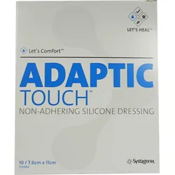Adaptic Touch 7.6x11cm Non-Adher.sil.d.wundgaze 10 ST