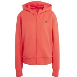 ADIDAS Damen Kapuzensweat Designed 4 Training, Größe S in Rot PURRUB