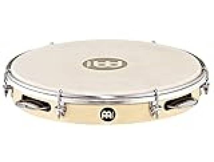 MEINL Percussion Pandeiro with cymbalettes - 10 Brun Matt (PA10PW-M)