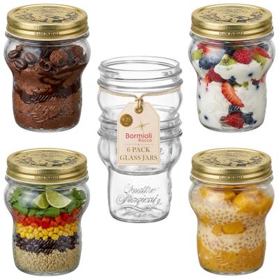 Bormioli Rocco Quattro Stagioni Stacking Jar Set