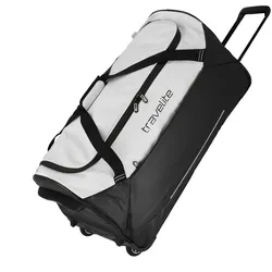 Travelite BASICS Rollenreisetasche - Weiss Koffer24