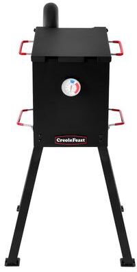Creole Feast 17 QT Oil Capacity Outdoor Propane Deep Fryer with 2 Frying Baskets, 54,000 BTU, for Outdoor Backyard BBQ