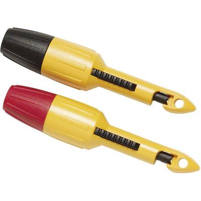 Fluke TP81 Prüfspitzen-Set Buchse 4mm CAT I Rot, Schwarz 1St.